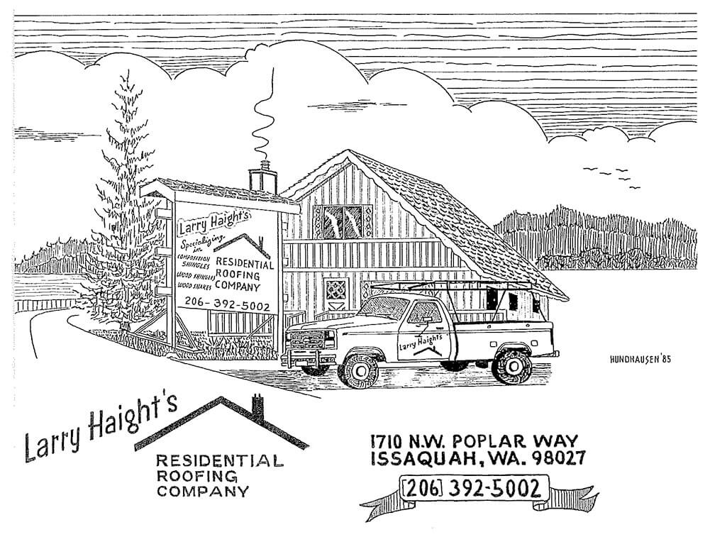 Larry Haight's first shop