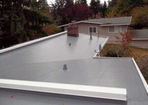 PVC membrane roof from Larry Haight Residential Roofing