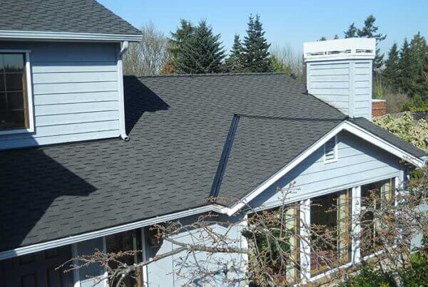 Composite shingle roofing project from Larry Haight Residential Roofing