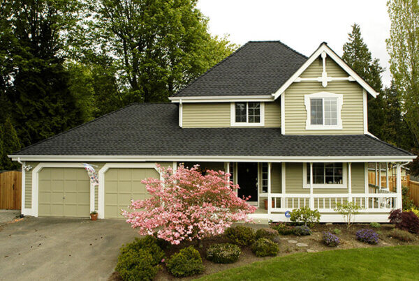 Composite shingle roofing project from Larry Haight Residential Roofing