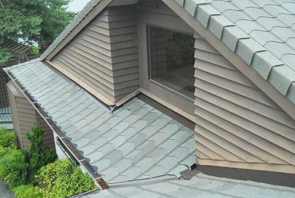 Composition shingle roofing project from Larry Haight Residential Roofing