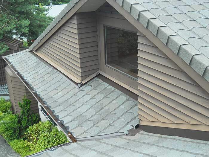 Composition shingle roofing project from Larry Haight Residential Roofing