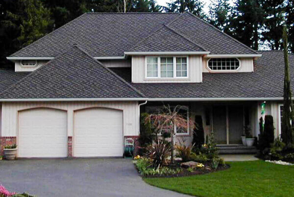 Composition shingle roofing project from Larry Haight Residential Roofing