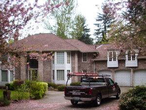 Composition shingle roofing project from Larry Haight Residential Roofing