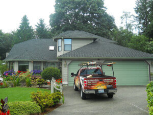 Composition shingle roofing project from Larry Haight Residential Roofing