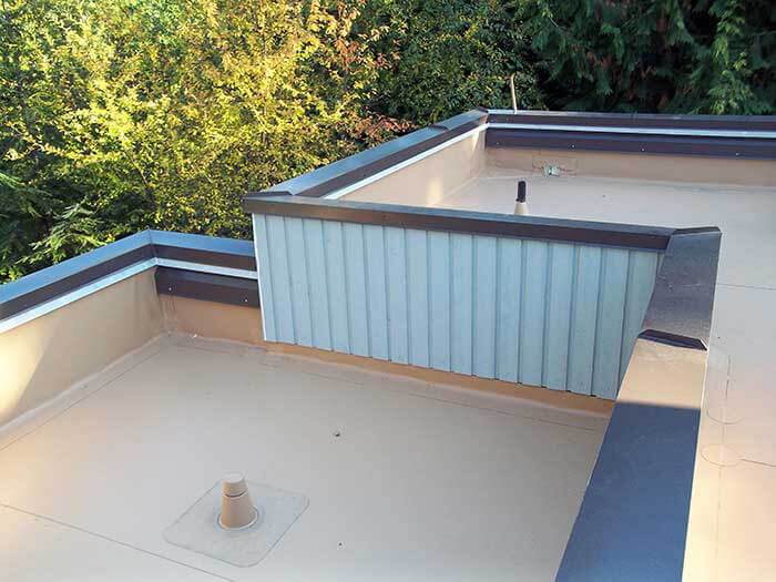PVC membrane roof from Larry Haight Residential Roofing