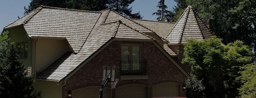 DaVinci composite shake roofing in Cathcart