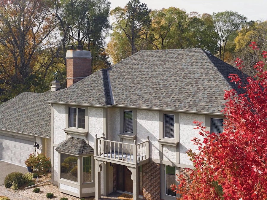Asphalt shingle roof